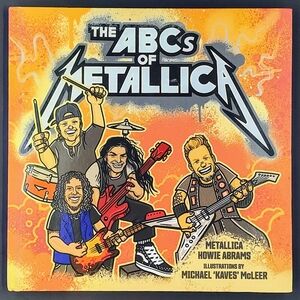"ABC's of Metallica" Book for Teens and Adults - Discounted Shipping